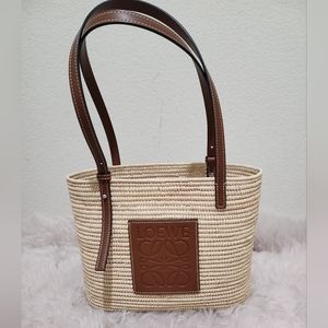 Loewe Woven Basket Tote - BELOW RETAIL